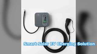 太陽光発電と動的負荷バランスを備えた 11kW スマート EV 充電器