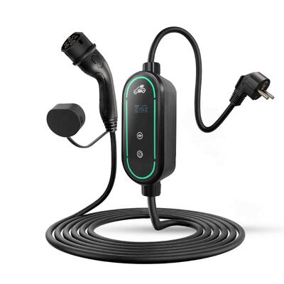 購入 AC EVポータブルチャージャー 3.6kW 7.4KW 11KW 電流調整付き オンライン製造