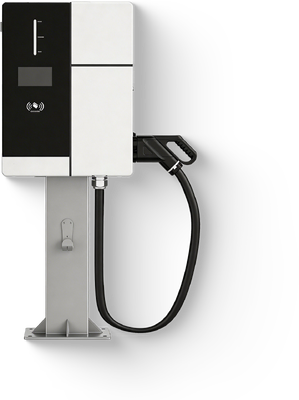 買う スマート商用EV充電用のCCS2コネクタ付き20kW小型DC充電台 オンライン製造