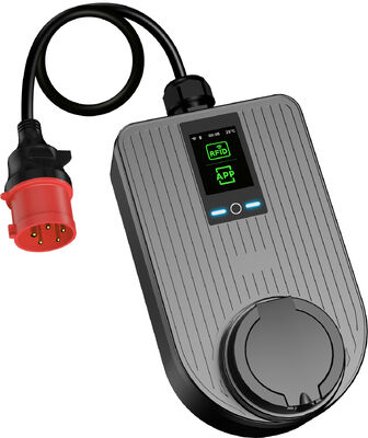 買う 7.4kWタイプ2 ポータブルEV充電器 CEEプラグ シングルフェーズ 32A ホーム充電 2.8インチ LCD オンライン製造