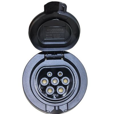 購入 UL94 V-0 32A EVの充満付属品のタイプ2の充満ソケット オンライン製造