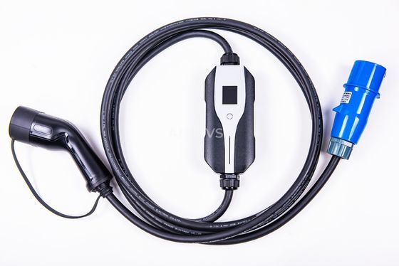 IEC309 CEEのプラグを持つタイプ1およびタイプ2 16A携帯用EVの充電器