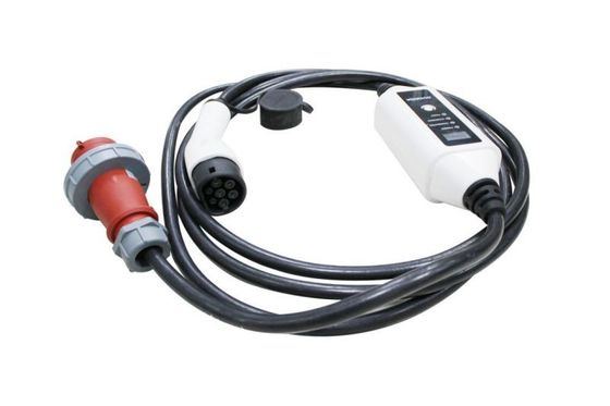 22KW 3phase携帯用EVの充電器のタイプ2速いEVの充電器32Amp 400V