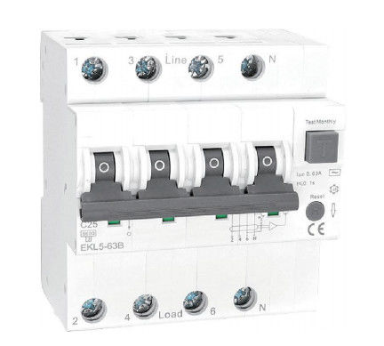 保護のための0.03mA RCD RCCB RCBOの遮断器のタイプB 4ポーランド人