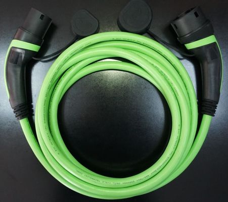 購入 IEC 62196 32A 7.5mのタイプ2の電気自動車の充電器TPUモード3タイプ2ケーブル オンライン製造
