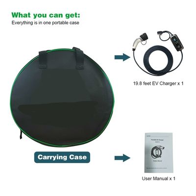ANS 6A-16Aのタイプ2 EVの充電器EV充満は充満をカスタマイズするためにイギリスをケーブルで通信する