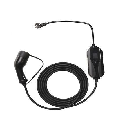 イギリスのプラグ モード2のJ1772タイプ1のプラグ10A 13A 5mのポータブルEVの充電器
