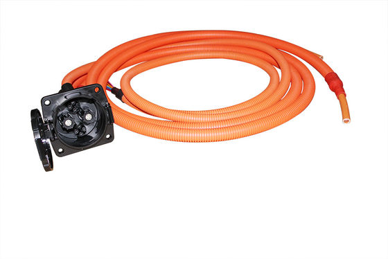 600V DC速い90KW Chademoのソケットのキット150A Chademo EVの側面のソケット